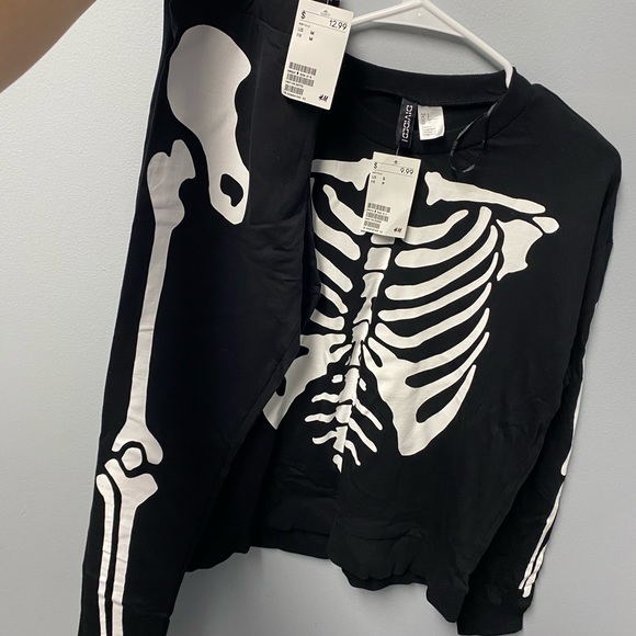 H&M Other - Skeleton outfit NWT